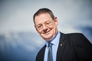 Franz Ruppen, conseiller d'Etat valaisan (SVPO)